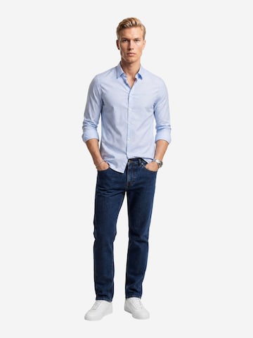 Maglietta '8NZCGB Z8ANZ' di ARMANI EXCHANGE in blu