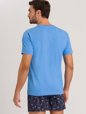 T-Shirt Hanro en bleu