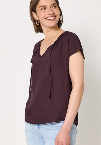 Street One Studio Bluse in Lila: Vorderseite