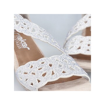 Rieker Strap Sandals in White