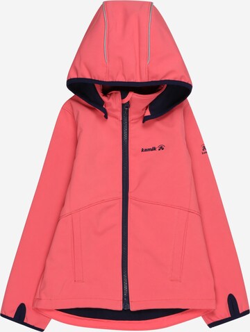 Kamik Outdoor jacket 'FAYE' in Pink: front