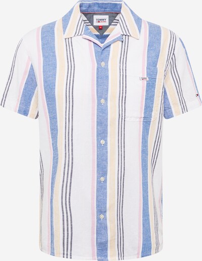 Tommy Jeans Košeľa - svetlomodrá / žltá / svetloružová / biela, Produkt