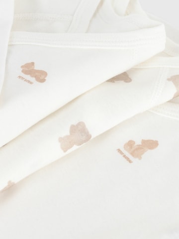 PETIT BATEAU Potkuhousut/body värissä valkoinen