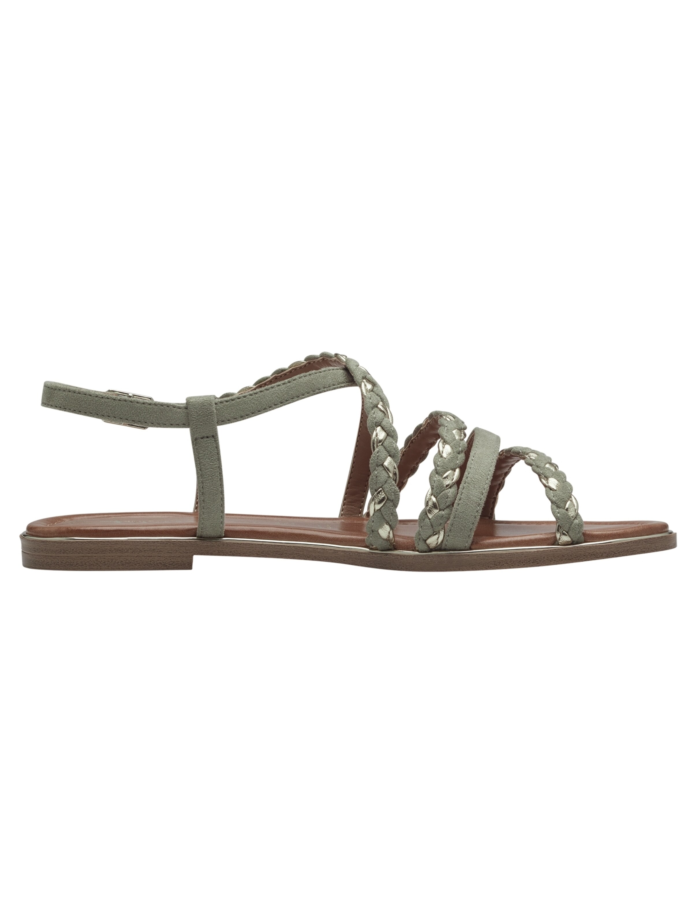 Tamaris Sandalen met riem in Groen