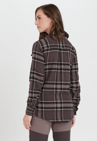 Whistler Regular fit Athletic button up shirt 'Jamba' in Brown