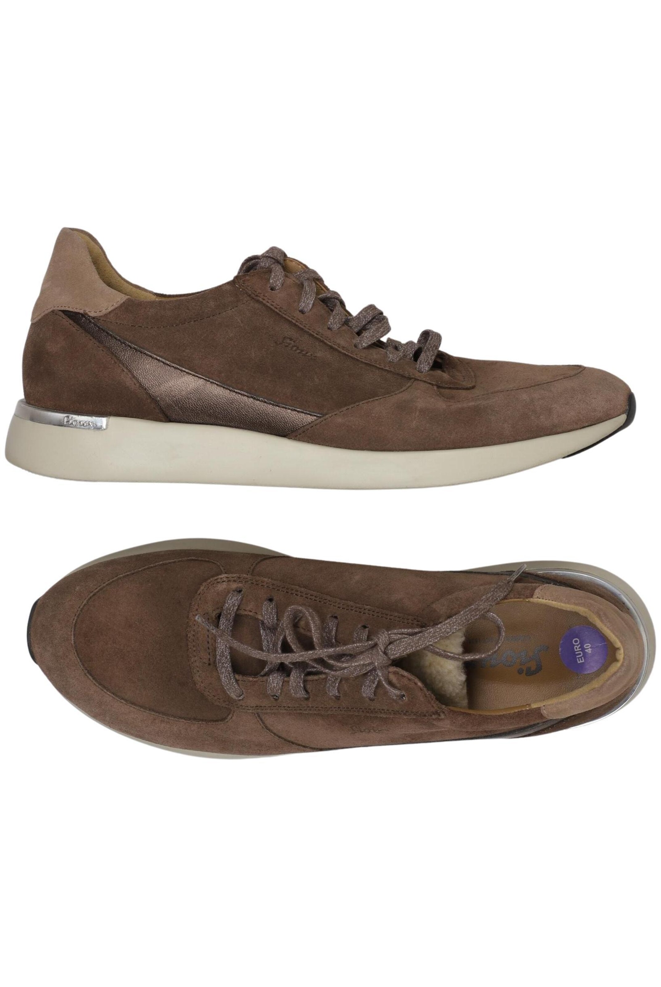 SIOUX Flats & Loafers in 40 in Brown: front