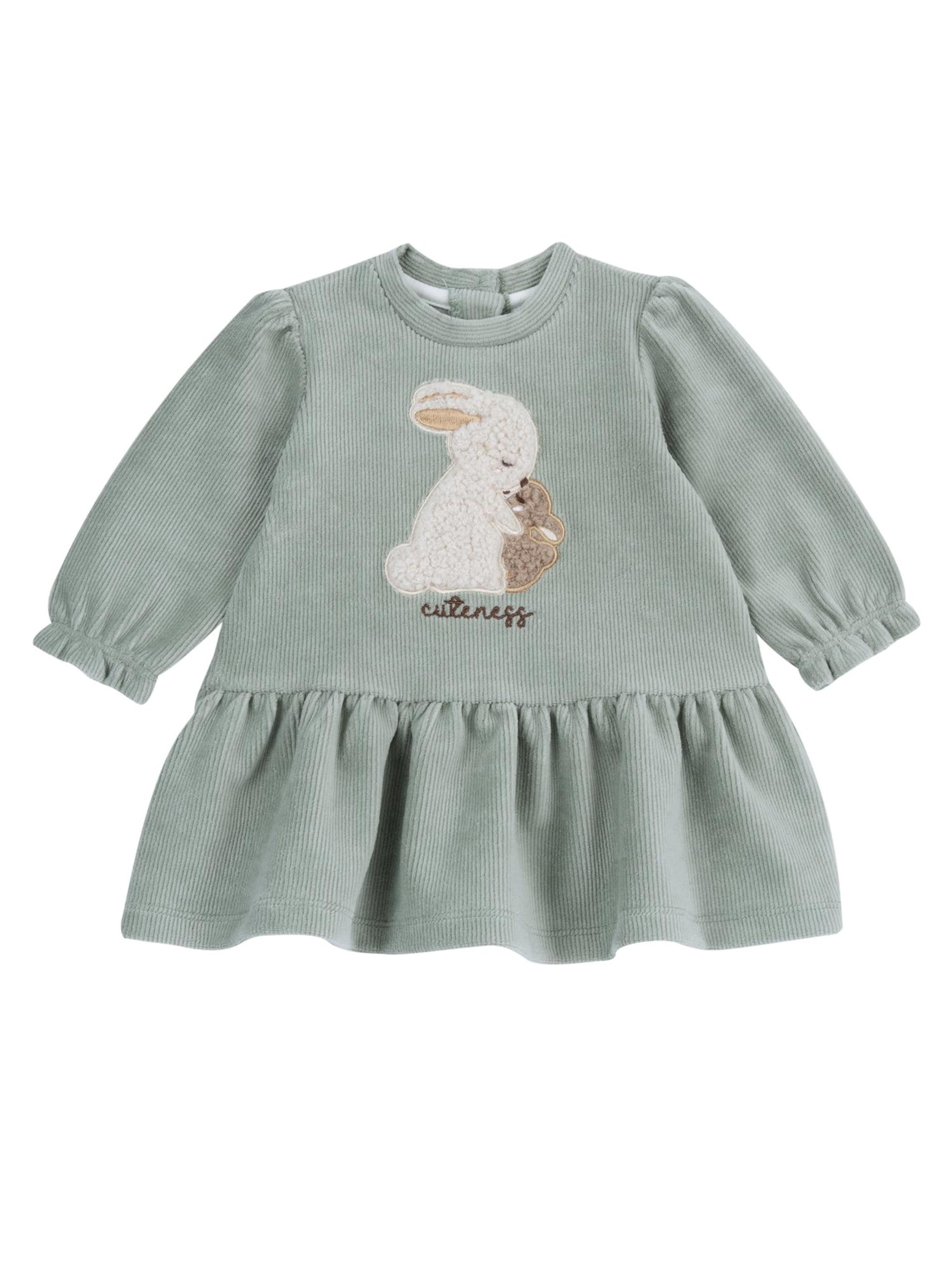 Chicco - Vestido en verde: frente