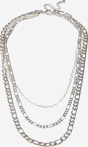 Monki Ketting in Zilver: voorkant