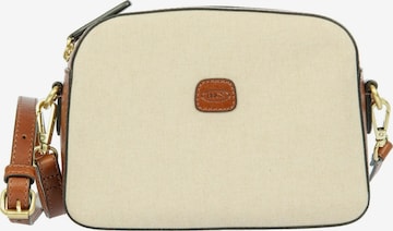 Bric's Umhängetasche in Beige: Vorderseite