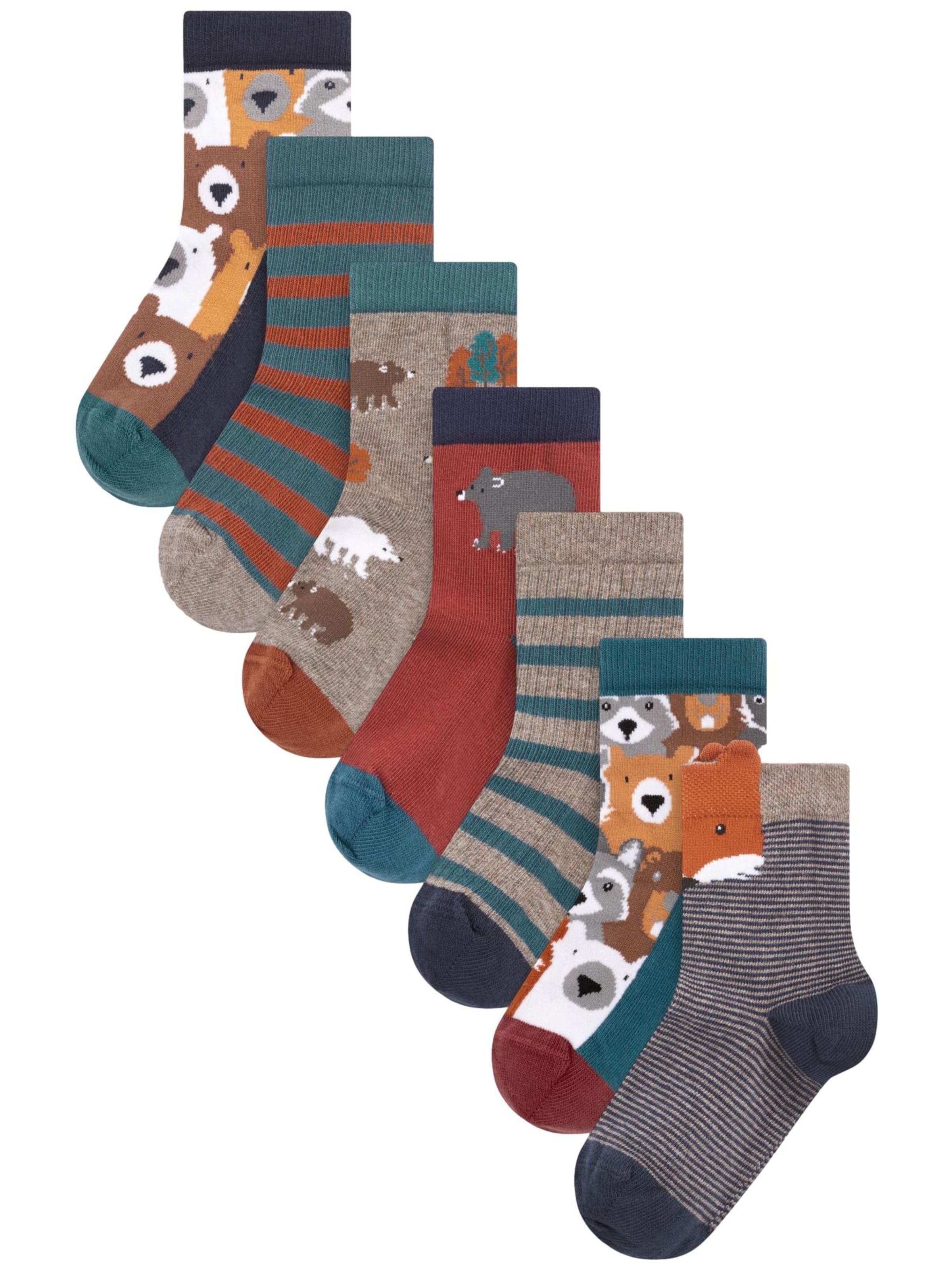 Next Ponožky – hnědá: přední strana