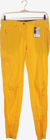 SALOMON Pants in XL in Yellow: front