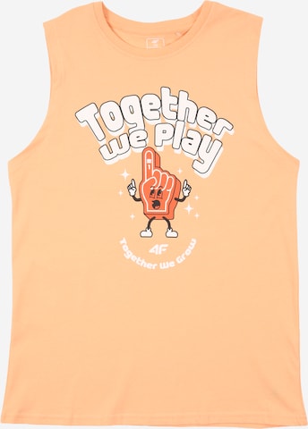 4F Junior - Camisa funcionais em rosa: frente