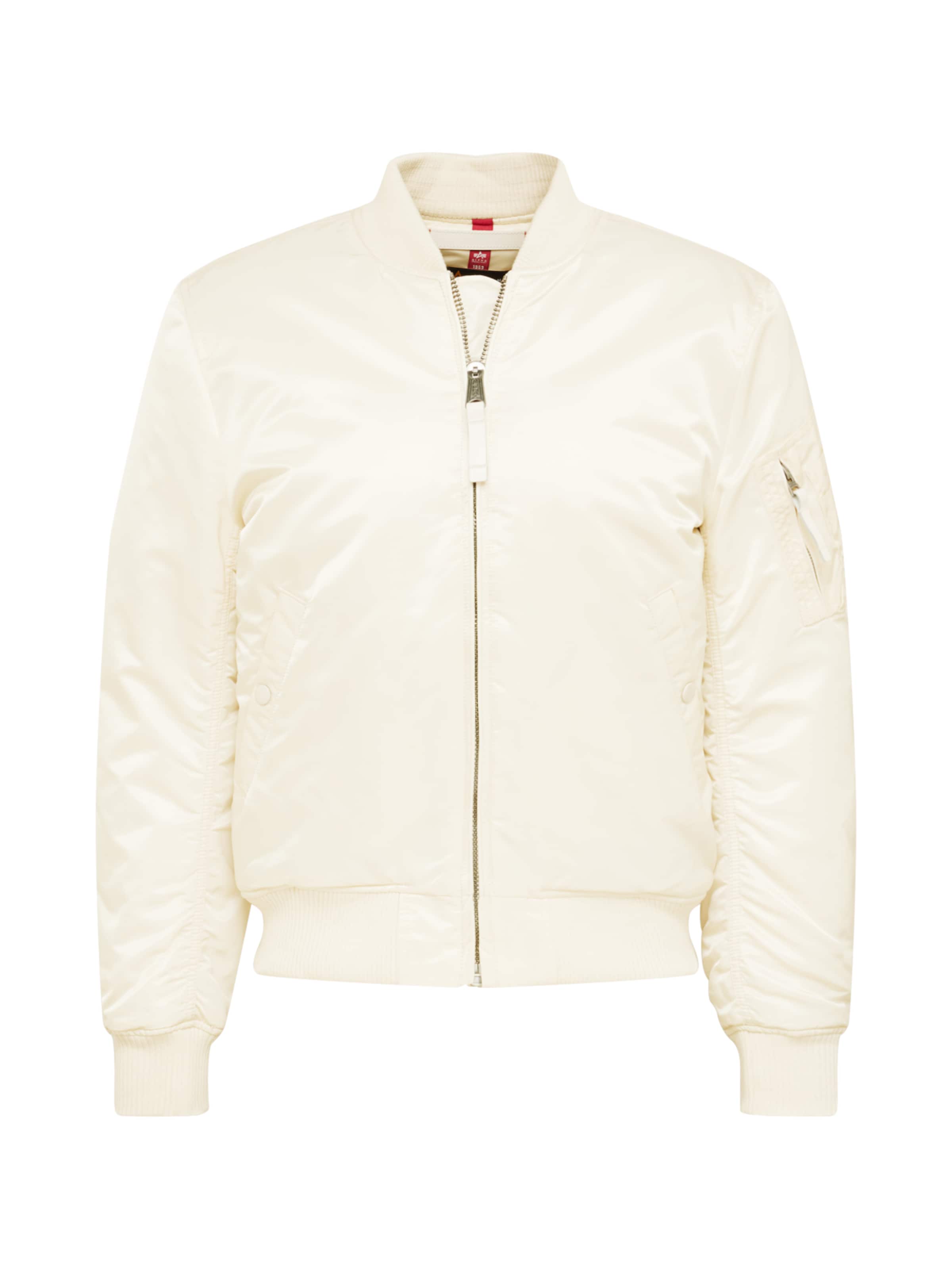 ALPHA INDUSTRIES Prechodná bunda 'MA-1 VF 59' - Béžová: predná strana