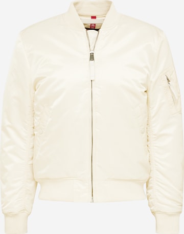ALPHA INDUSTRIES Prechodná bunda 'MA-1 VF 59' - Béžová: predná strana