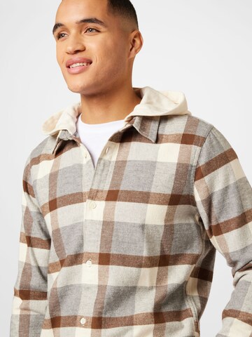 HOLLISTER Regular Fit Hemd in Beige