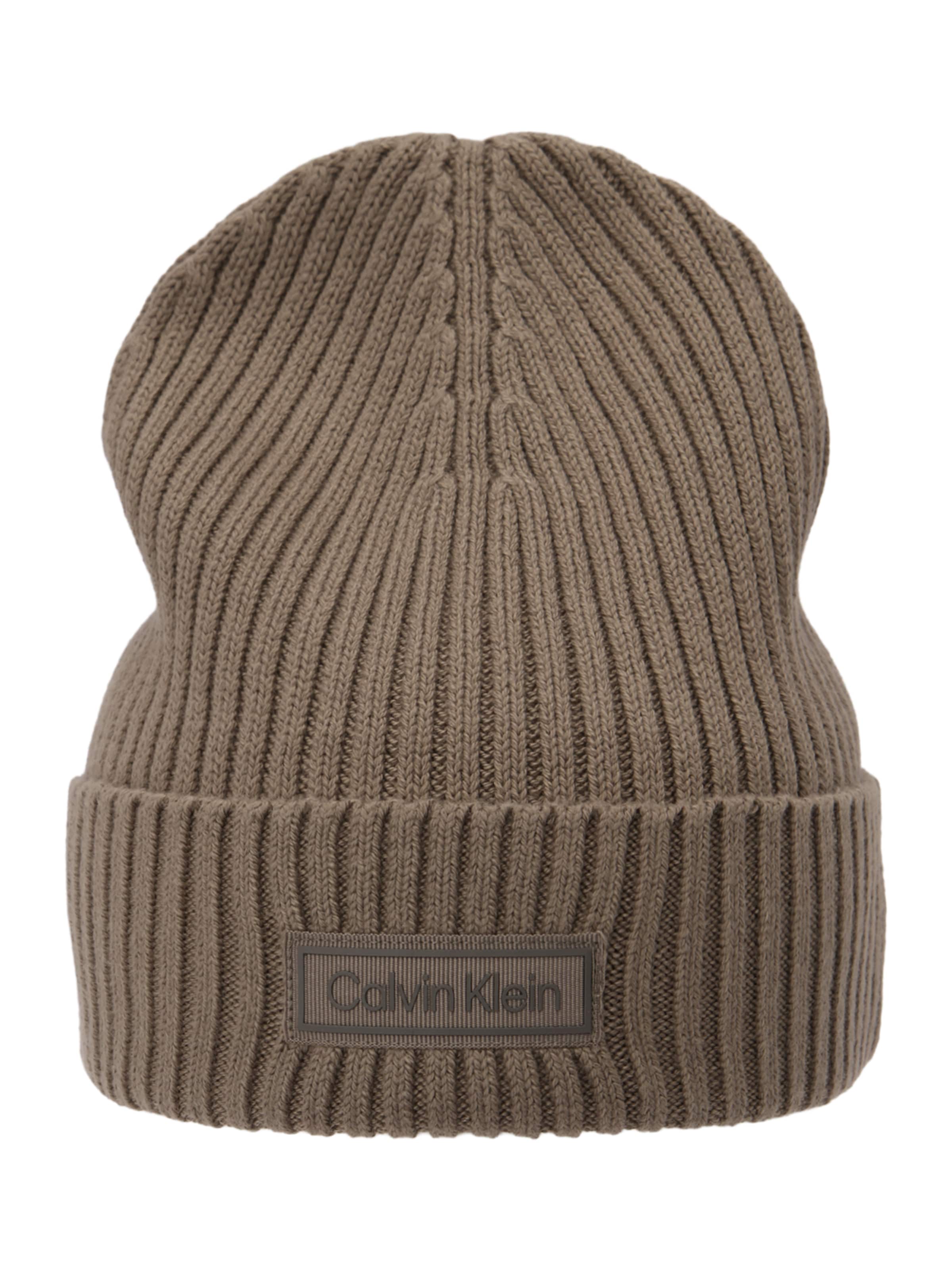 Bonnet Calvin Klein en marron
