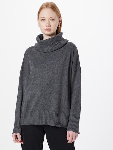 JDY Pullover 'RUE MALENE' in Grau: predná strana