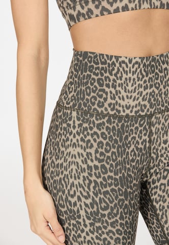 Athlecia Skinny Sports trousers 'Windia' in Beige