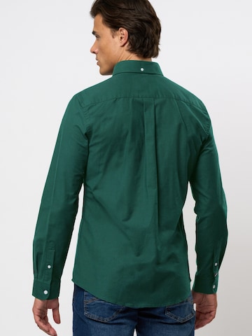 U.S. POLO ASSN. Slim Fit Paita 'Esmar' värissä vihreä