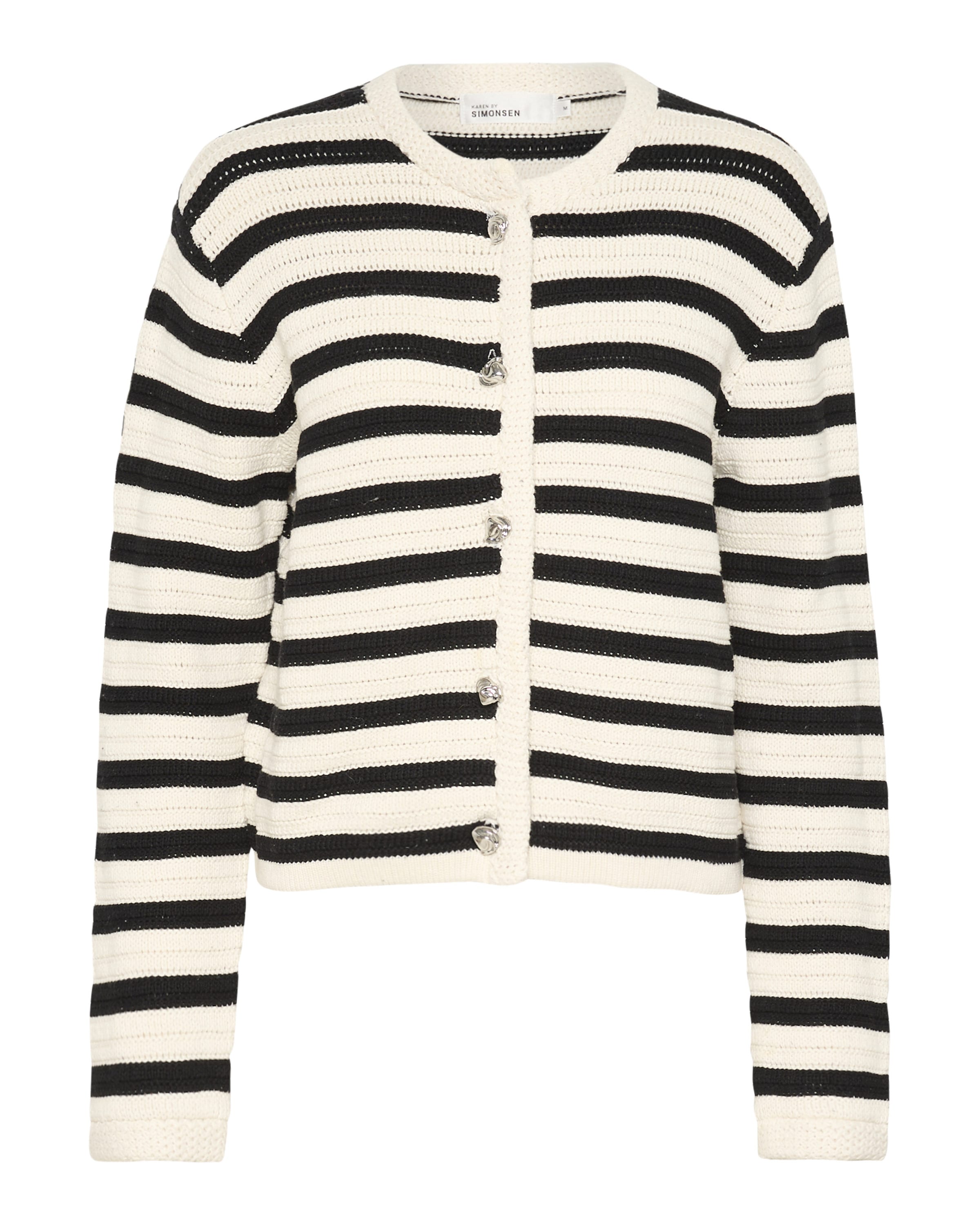 Cardigan KAREN BY SIMONSEN en noir : devant