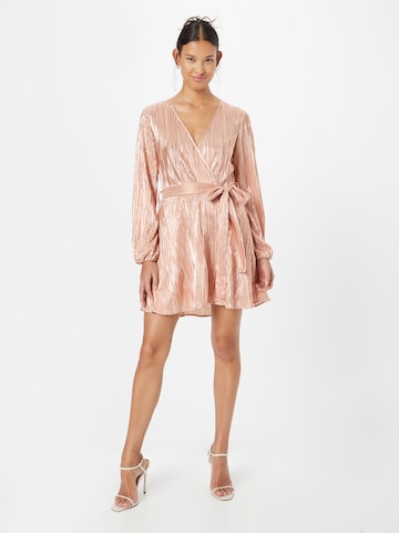 Bardot Dress 'BELLISSA' in Pink: front