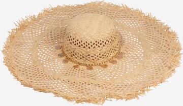 River Island Hat in Beige: front