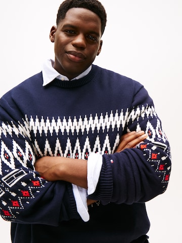Tommy Hilfiger Big & Tall Pullover in Blau