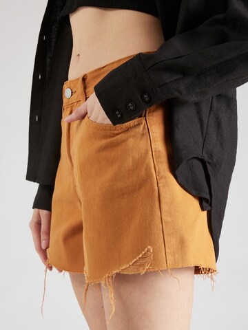 VILA Regular Jeans 'Maura' in Orange