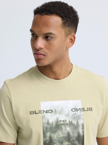 BLEND Rundhalsshirt ' BHKean ' in Beige