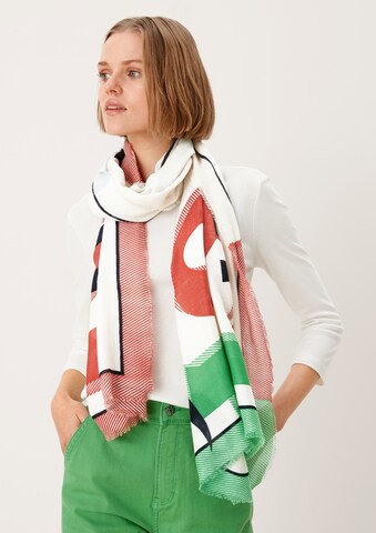 s.Oliver Shawl in Mixed colours: front