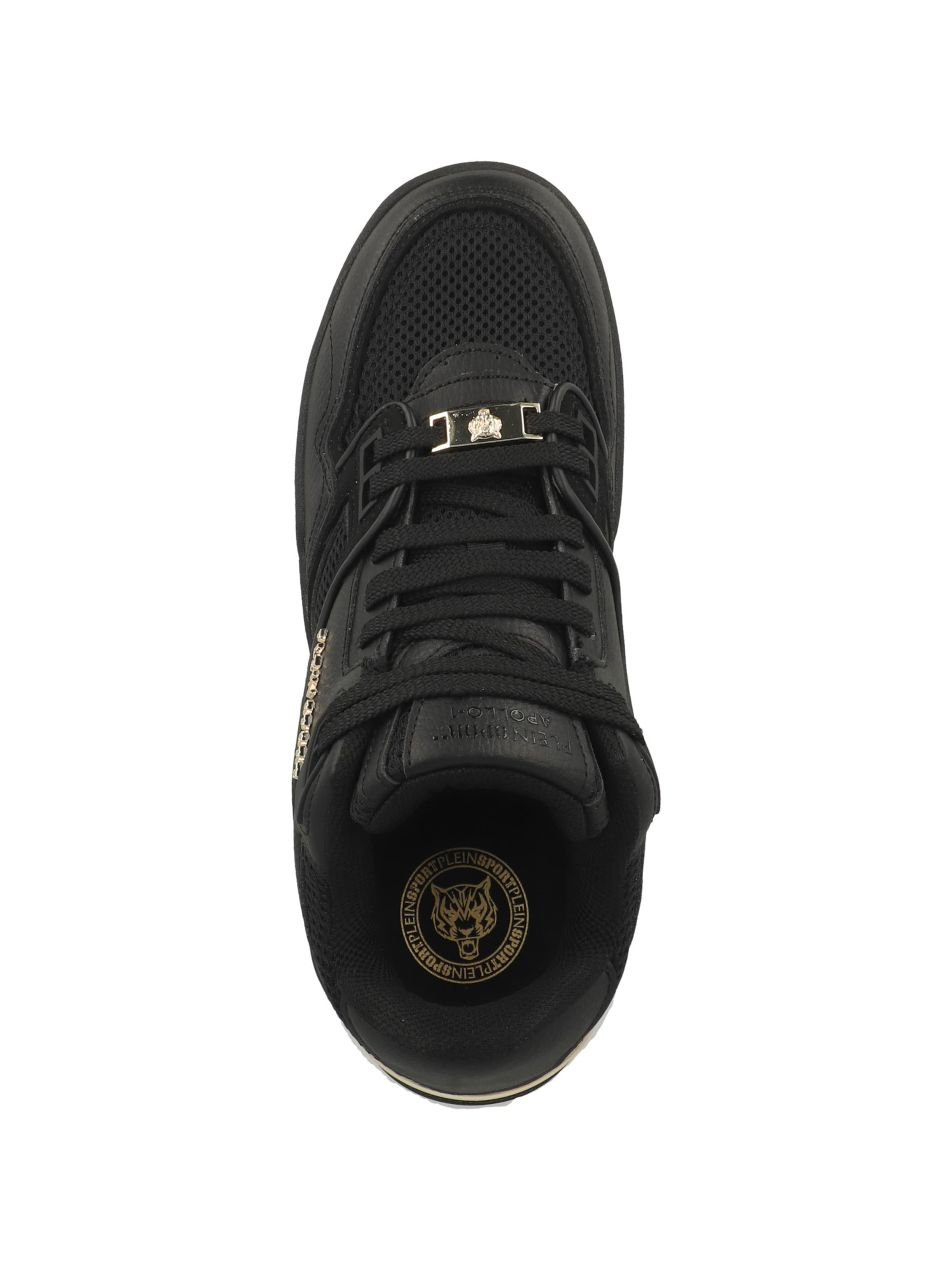 Baskets basses 'Apollo-1' Plein Sport en noir