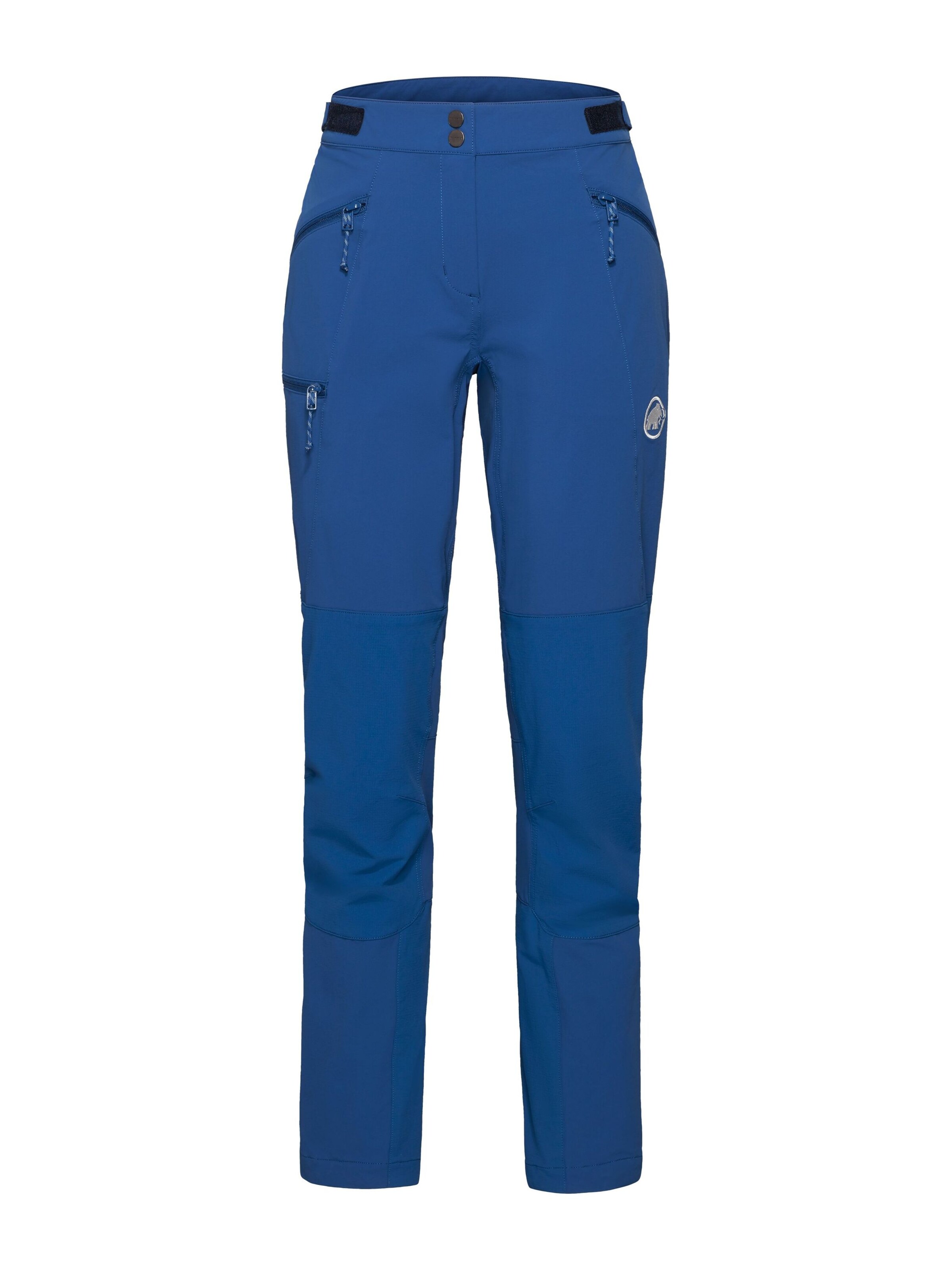 MAMMUT Outdoor Pants in Blue: front