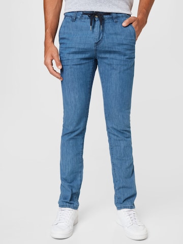 TOM TAILOR Skinny Jeans 'Josh' in Blauw: voorkant