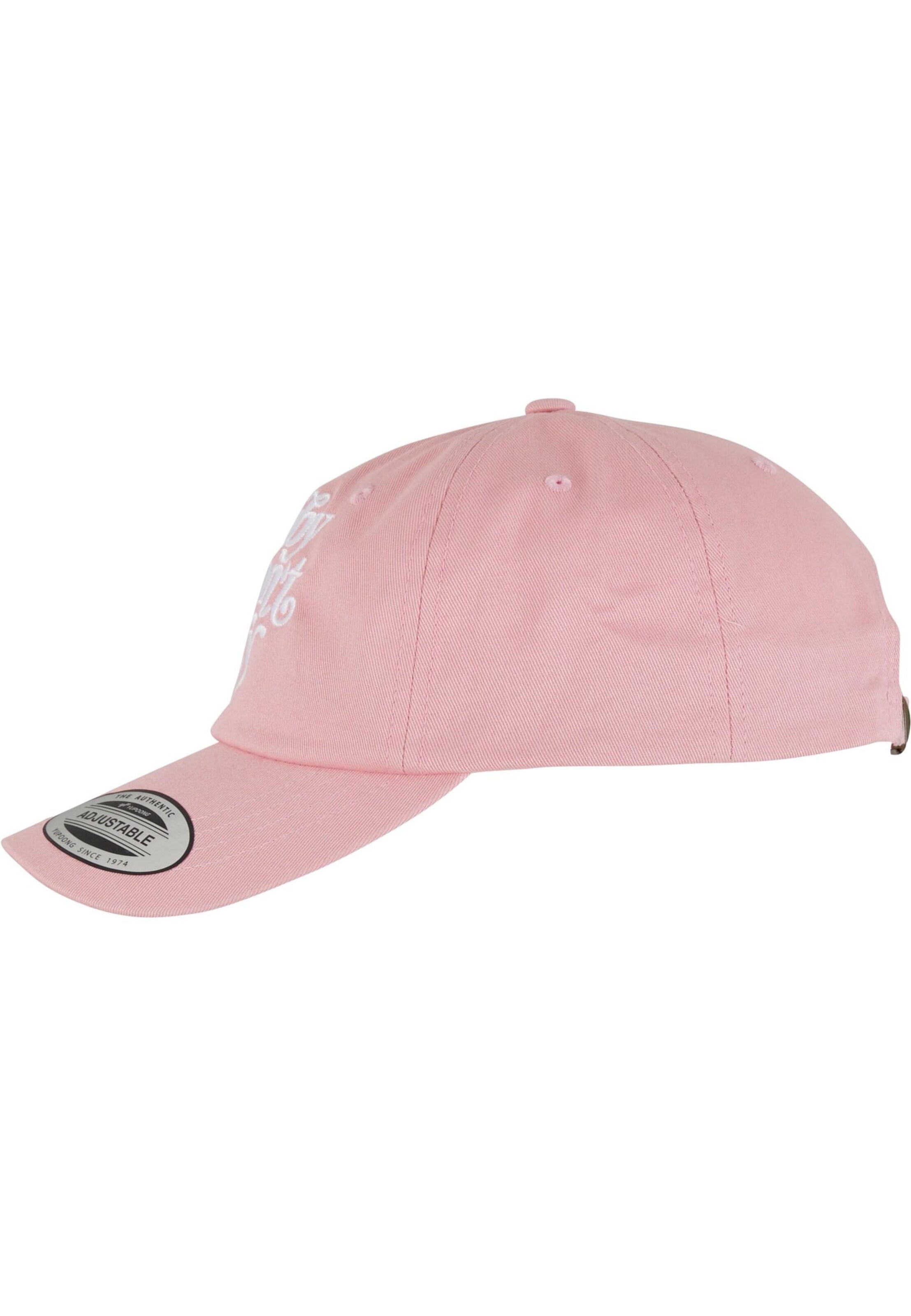 MT Upscale Kšiltovka 'Baby Don't Cry' – pink