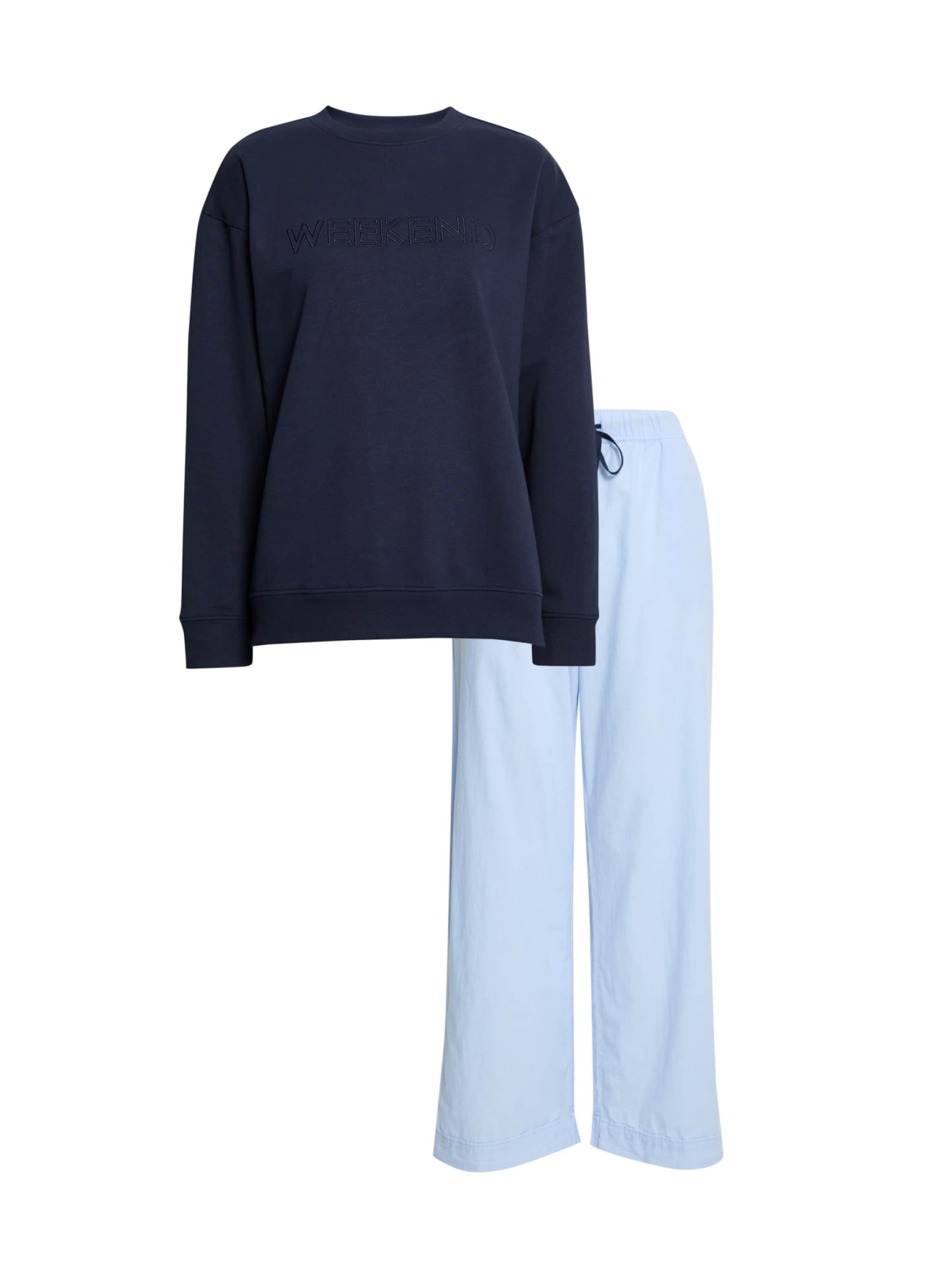 Marks & Spencer Pyjama in Blau: Vorderseite