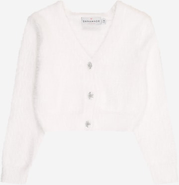 Danamade - Cárdigan en blanco: frente