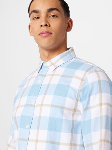 HOLLISTER Regular fit Button Up Shirt in Blue