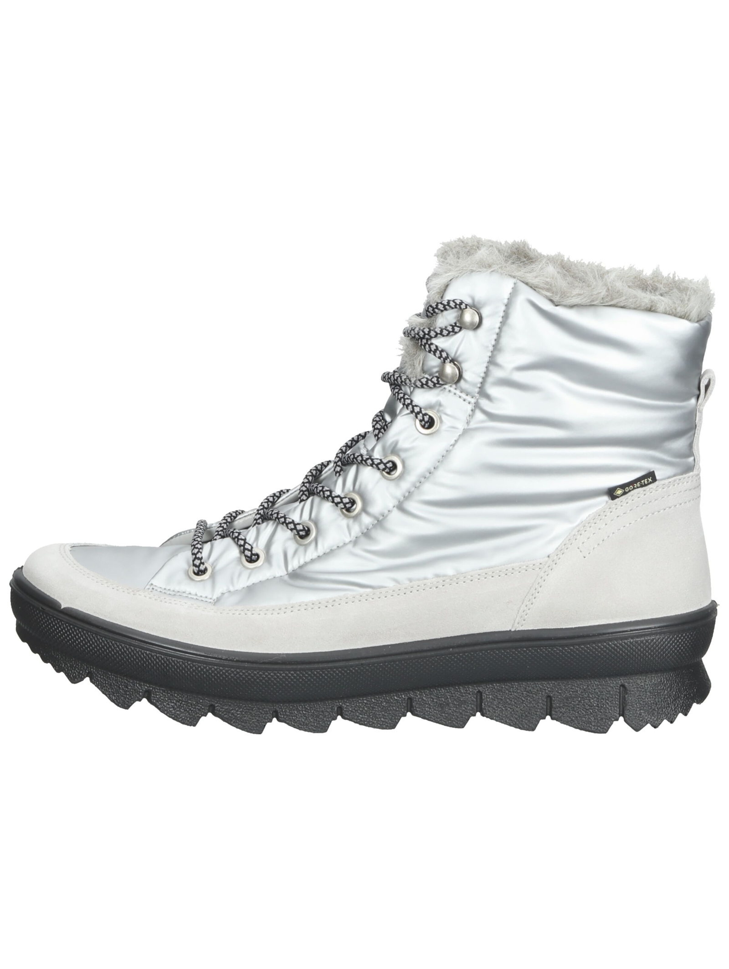 Legero Schnürstiefelette 'NOVARA' in Silber