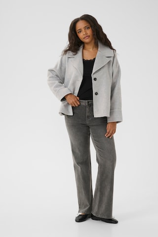Veste mi-saison 'KCjulian' KAFFE CURVE en gris