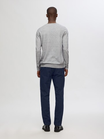 SELECTED HOMMERegular Fit Pulover 'Berg' - siva boja