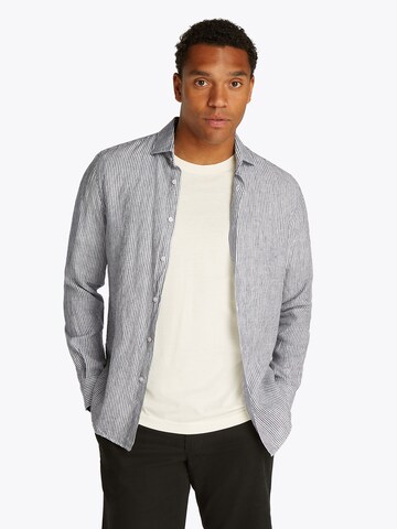 Coupe regular Chemise TOMMY HILFIGER en noir : devant