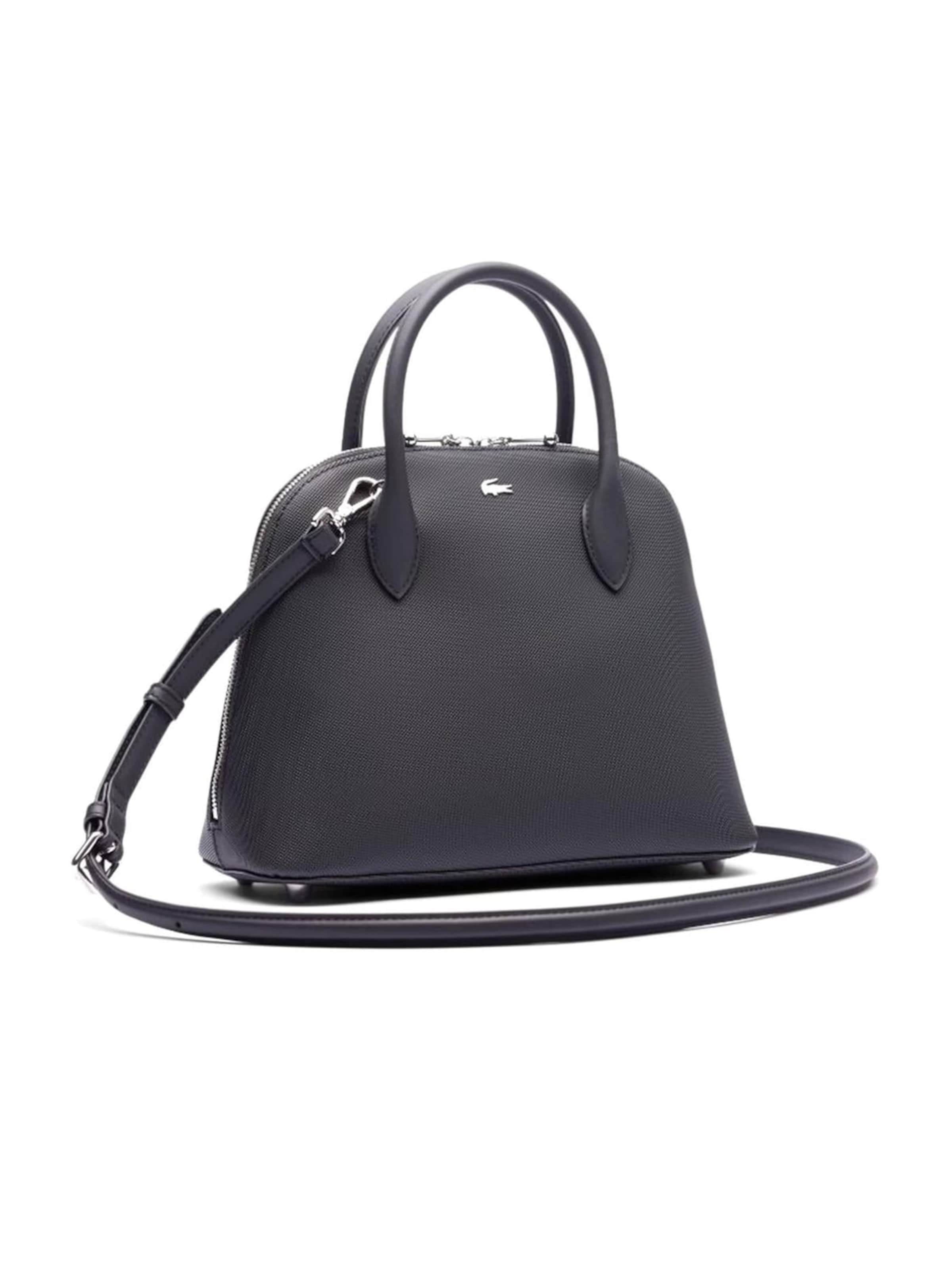 LACOSTE Torba na ramię 'BORSA con Logo' w kolorze czarny