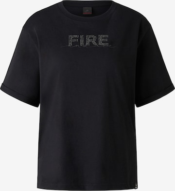 Bogner Fire + Ice - Camiseta 'Cabela' en negro: frente