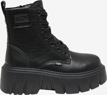 BUFFALOGležnjače na vezanje 'Zespher' - crna boja: prednji dio