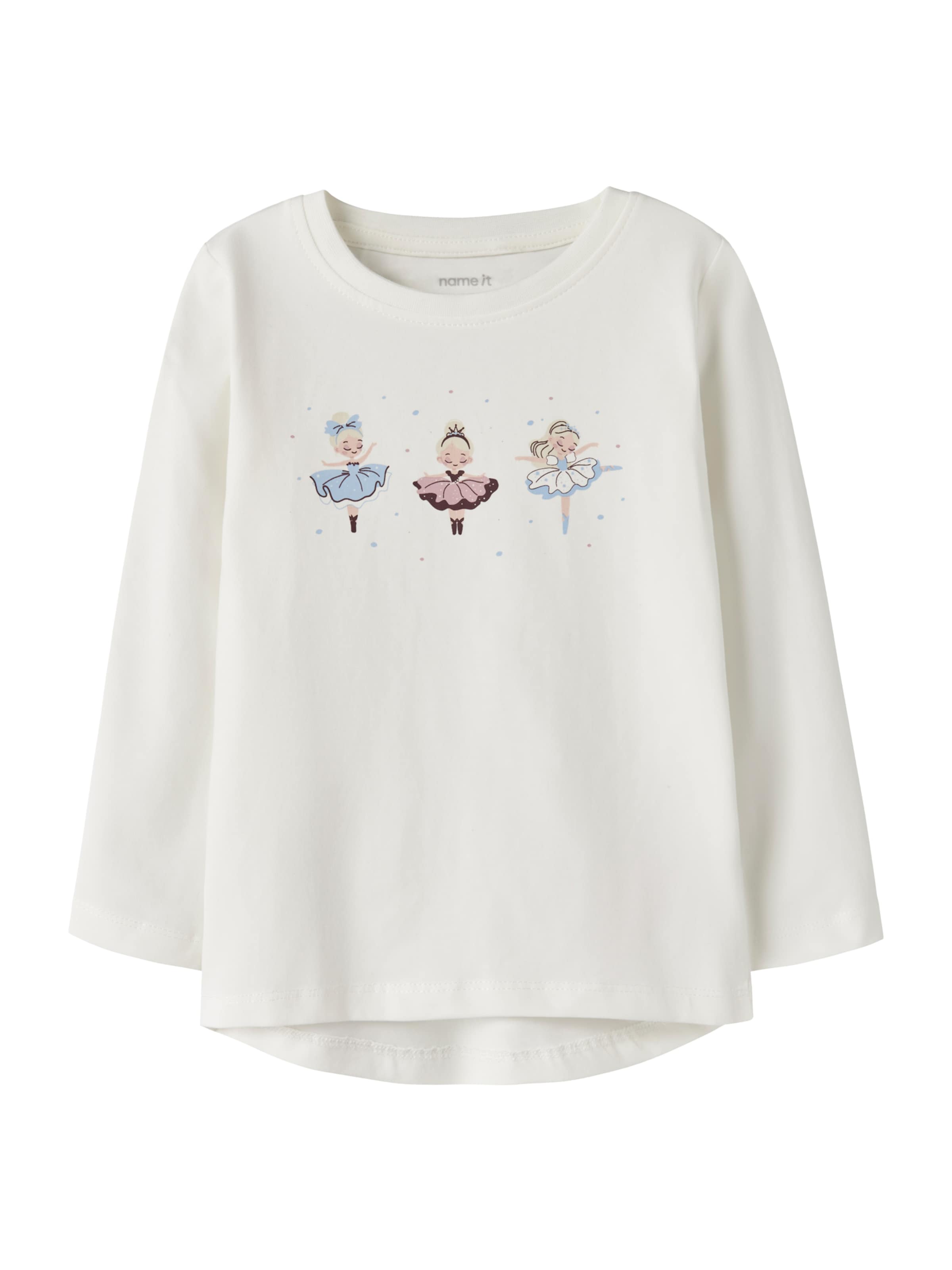 NAME IT Tričko 'NMFVIX' - Biela: predná strana