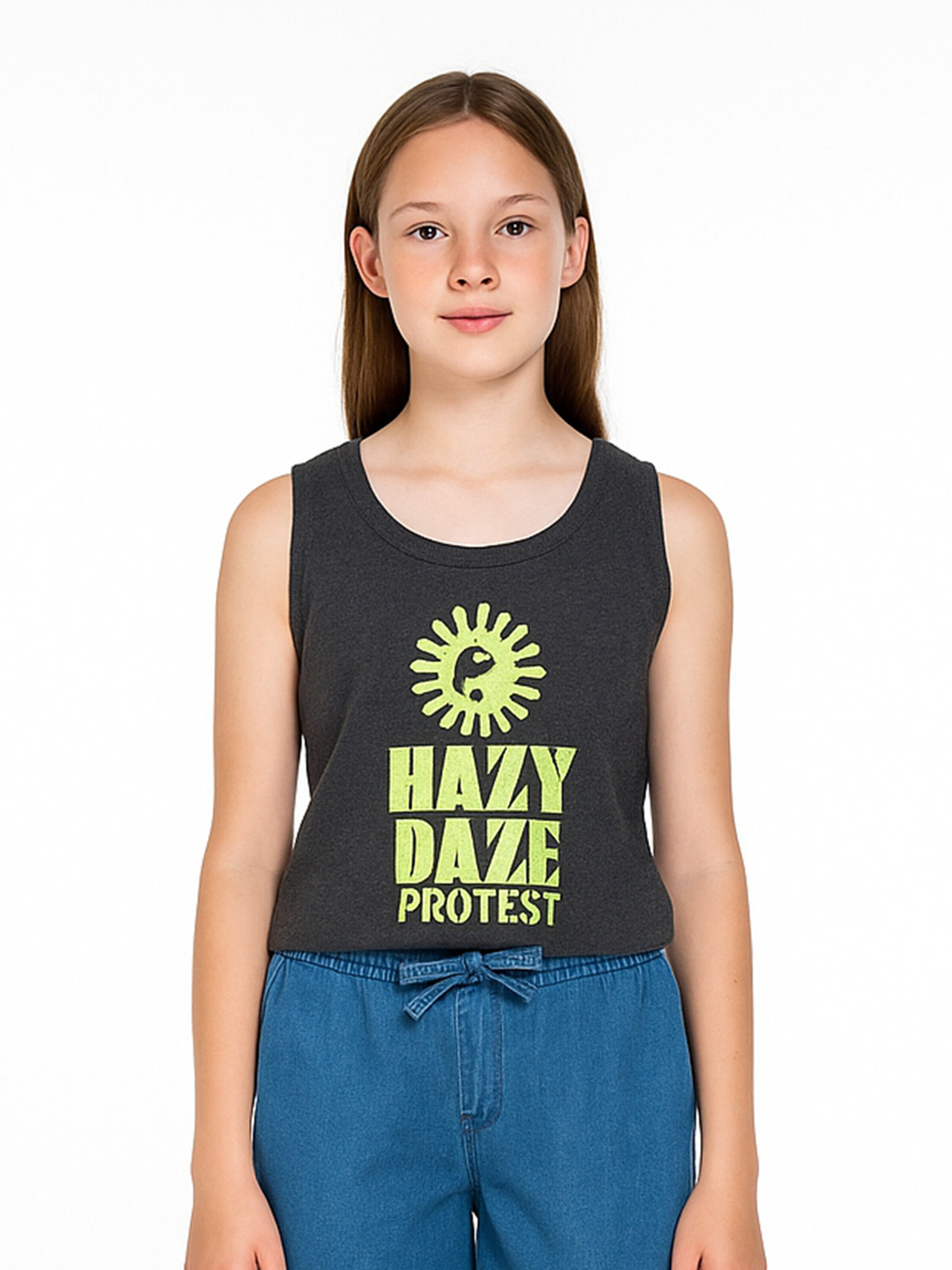 PROTEST Shirt 'PRTAdori JR' in Black: front