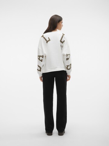 VERO MODA Sweatshirt 'Maly' in Weiß