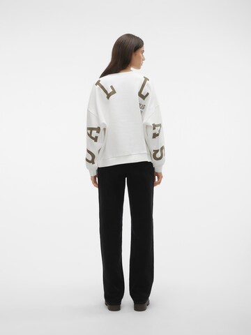 VERO MODA Sweatshirt 'Maly' in Wit