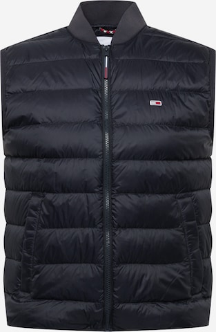 Gilet di Tommy Jeans in nero: frontale