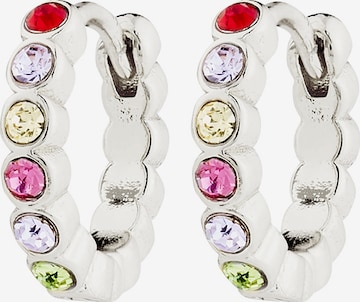 Pilgrim - Brincos 'Kleopratra' em prata: frente